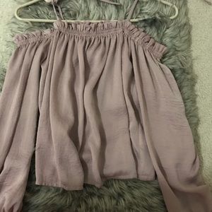 Trendy Pacsun off the shoulder blouse